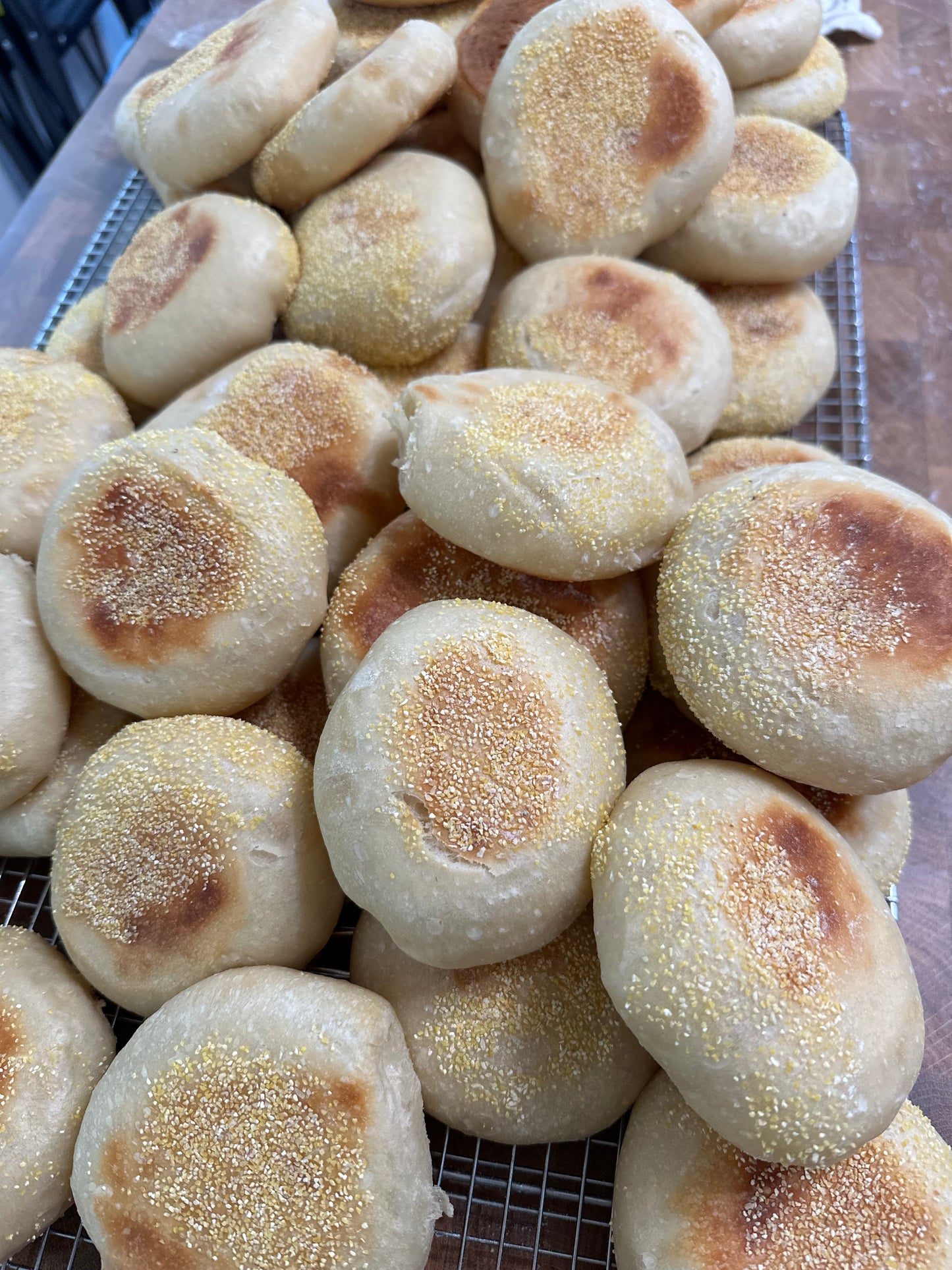 Sourdough English Muffins