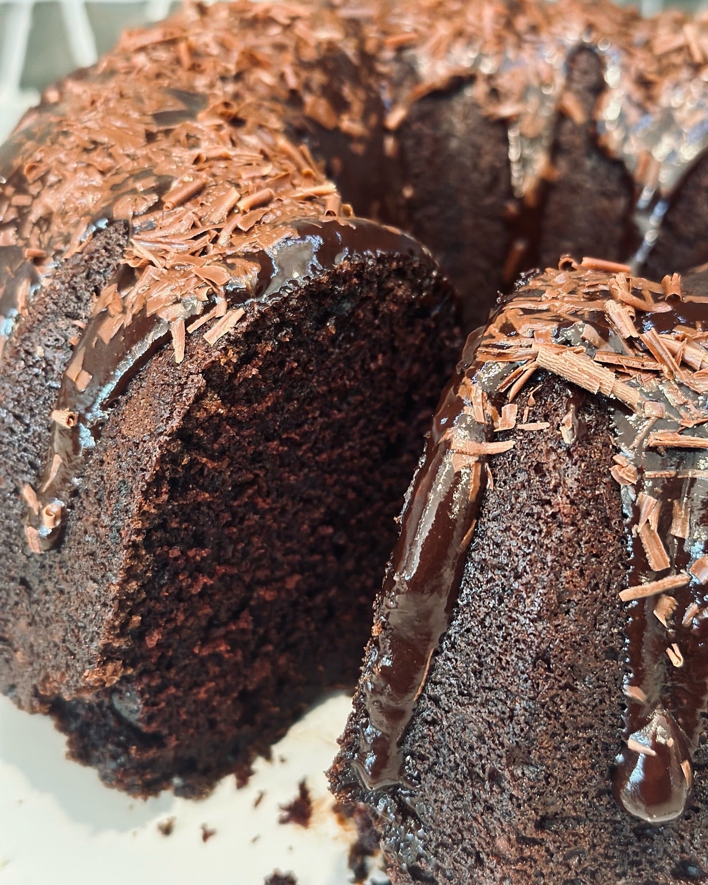 Triple Chocolate Bundt Cake