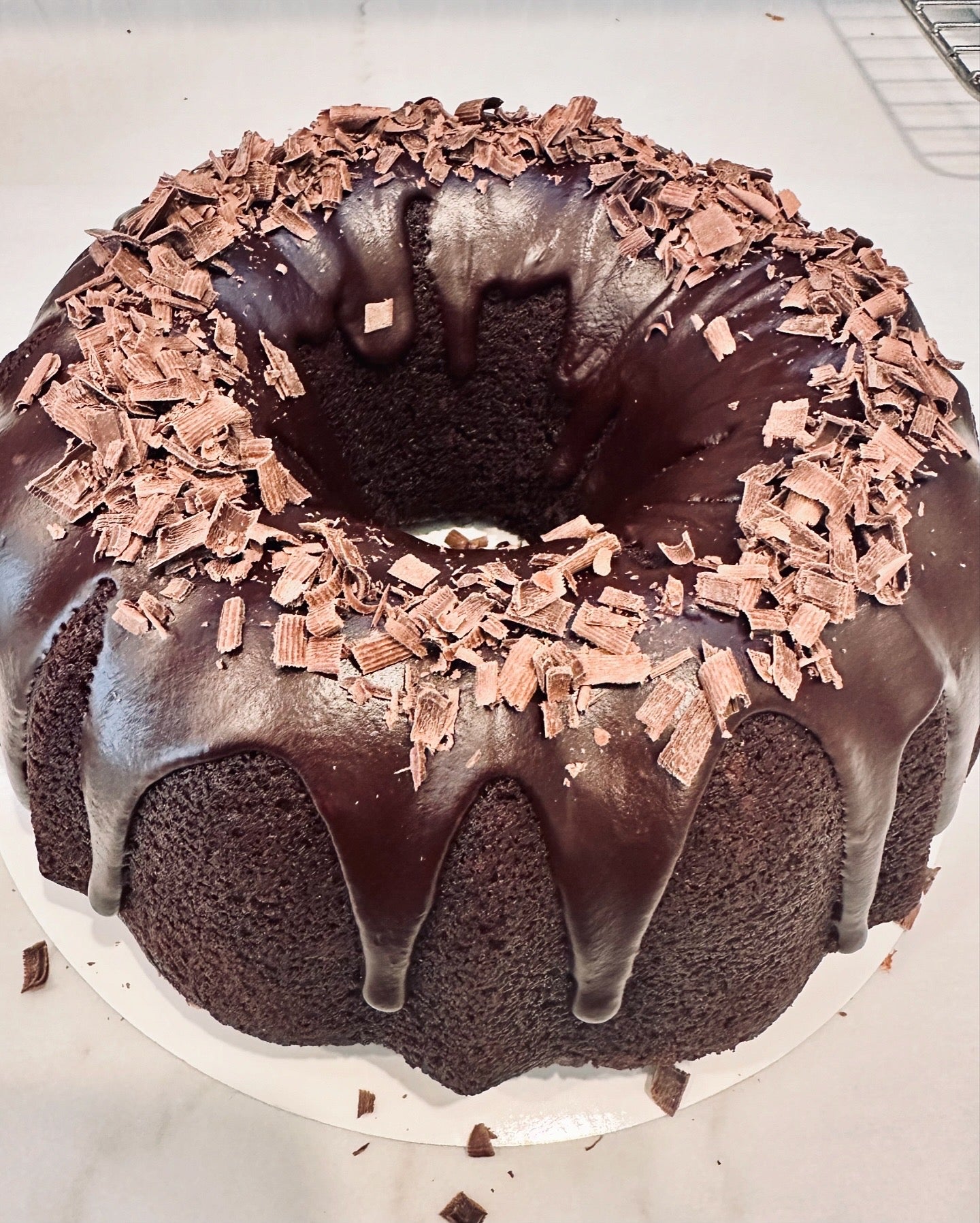 Triple Chocolate Bundt Cake